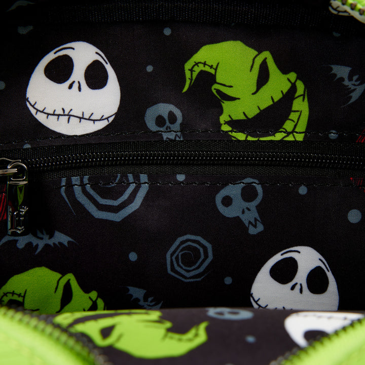 Loungefly Disney The Nightmare Before Christmas Oogie Boogie Cosplay Glow in the Dark Crossbuddies Bag
