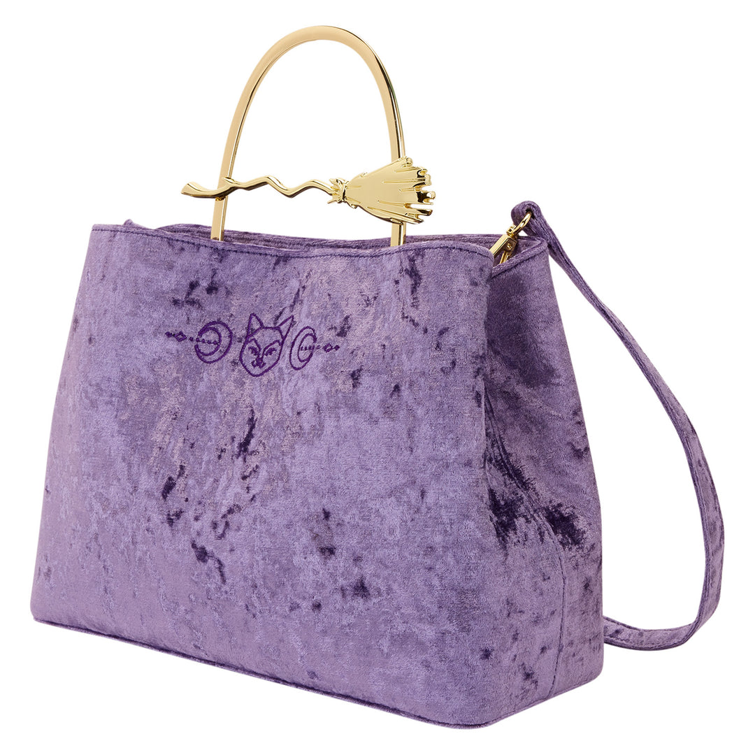 Loungefly Disney Hocus Pocus Velvet Crossbody Bag