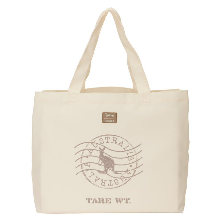 Loungefly Disney The Rescuers Down Under Albatross Air Canvas Tote Bag
