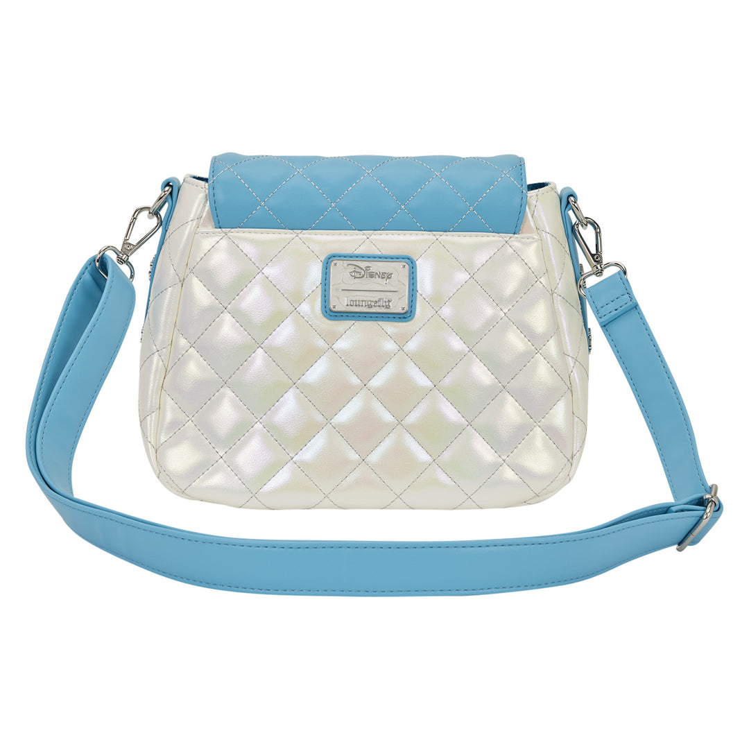 Loungefly Disney Frozen Princess Elsa Pearlescent Crossbody Bag