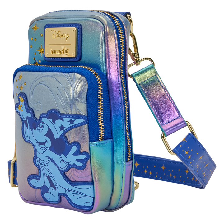 Loungefly Disney Fantasia Sling Crossbody Bag with Coin Bag