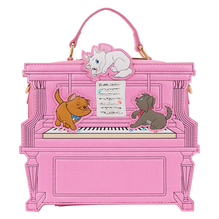 Loungefly Disney Aristocats Figural Piano Crossbody Bag