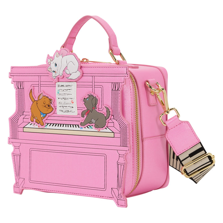 Loungefly Disney Aristocats Figural Piano Crossbody Bag