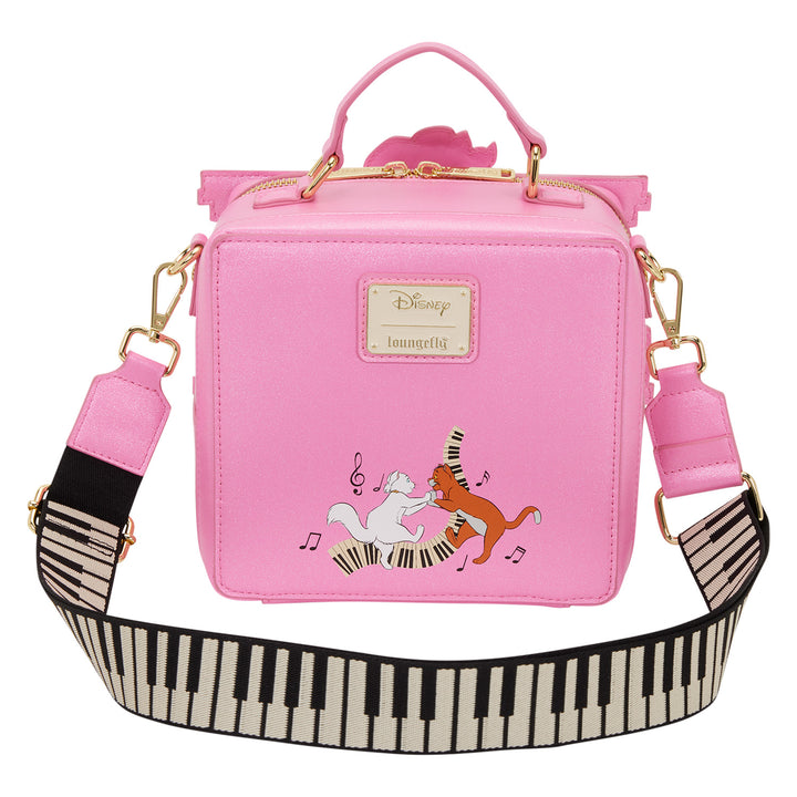 Loungefly Disney Aristocats Figural Piano Crossbody Bag