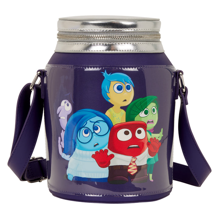 Loungefly Disney Pixar Inside Out 2 Bottled Up Emotions Figural Crossbody Bag