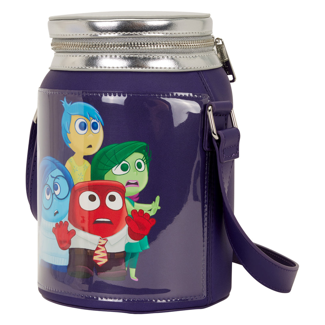 Loungefly Disney Pixar Inside Out 2 Bottled Up Emotions Figural Crossbody Bag