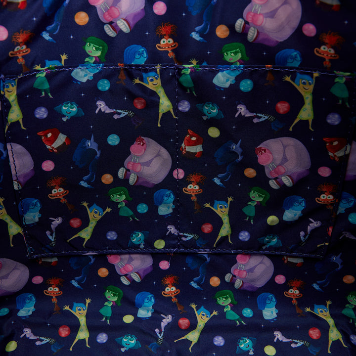 Loungefly Disney Pixar Inside Out 2 Anxiety Tote Bag with Coin Bag