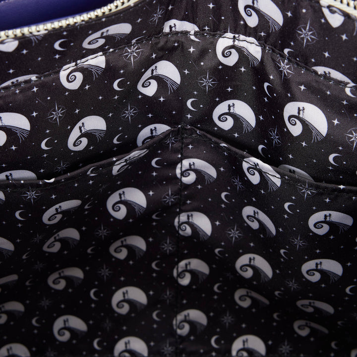 Loungefly Disney The Nightmare Before Christmas Jack Skellington & Sally Night Sky Convertible Backpack & Tote Bag