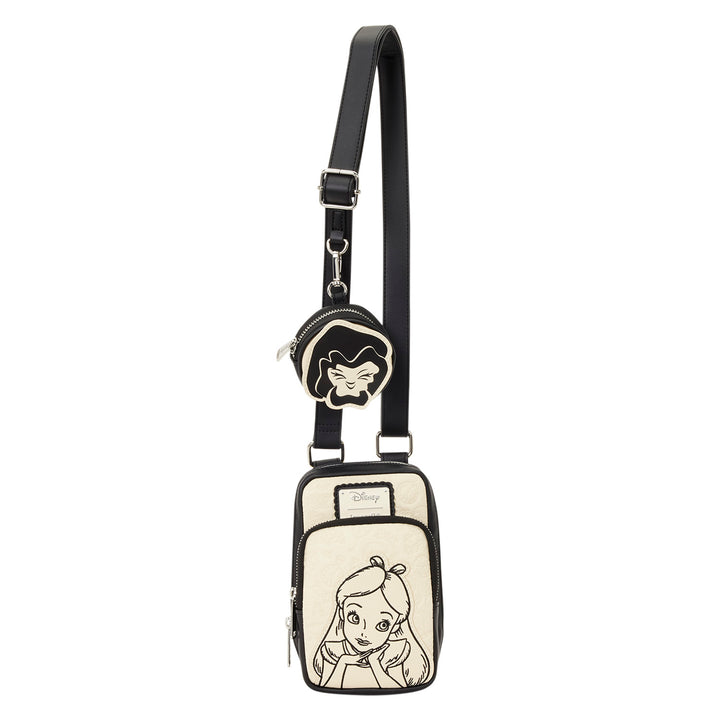 Small bag with character design on a white background