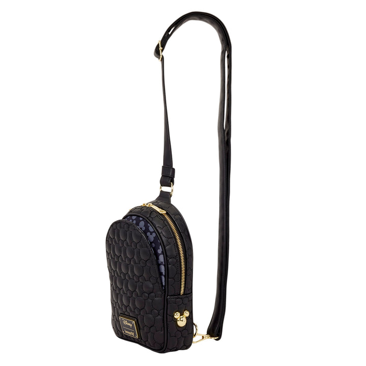 Loungefly Disney Mickey Mouse Silhouette Sling Crossbody Bag