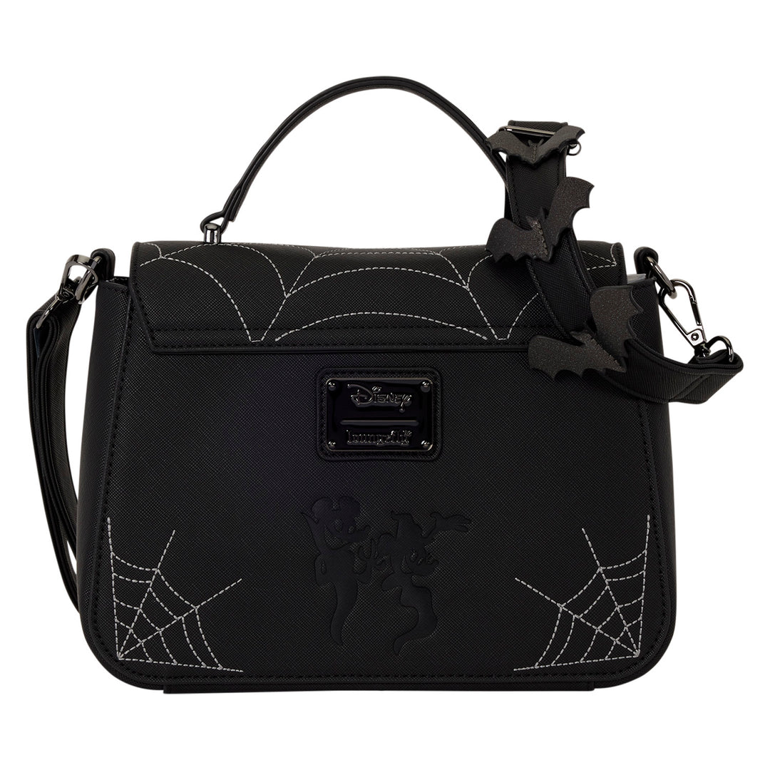 Loungefly Disney Mickey & Minnie Spiderweb & Bats Crossbody Bag