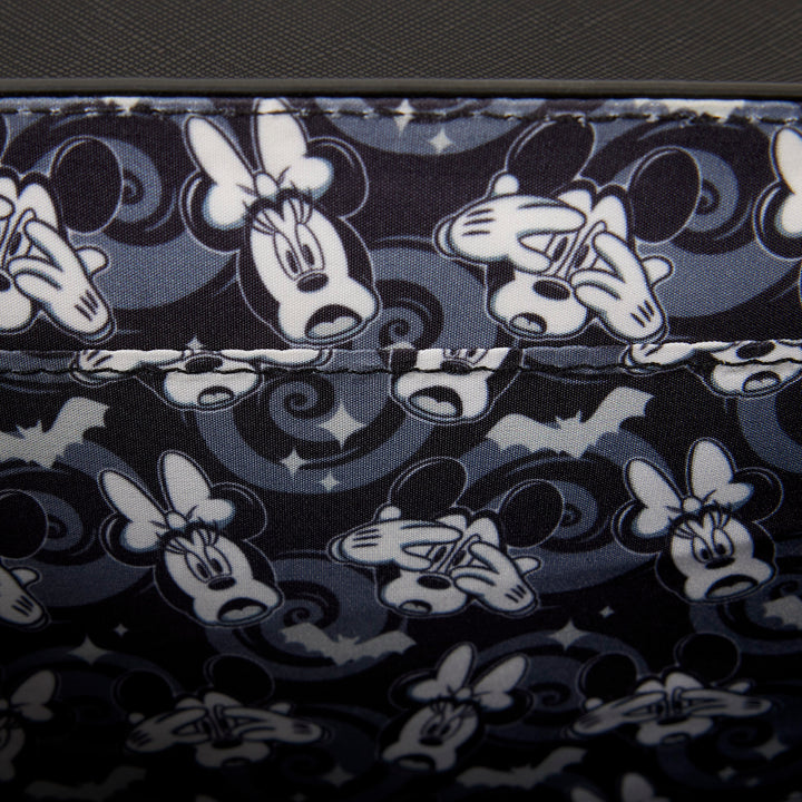 Loungefly Disney Mickey & Minnie Spiderweb & Bats Crossbody Bag