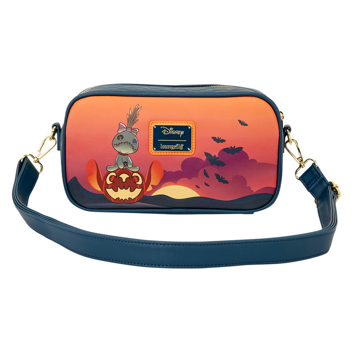 Loungefly Disney Lilo &  Stitch Stitch and Angel Halloween Costumes Crossbody Bag