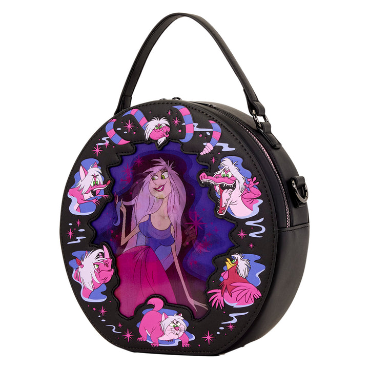 Loungefly Disney Villains Madam Mim Lenticular Crossbody Bag