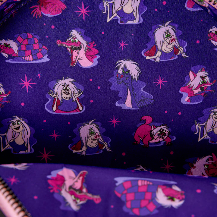 Loungefly Disney Villains Madam Mim Lenticular Crossbody Bag