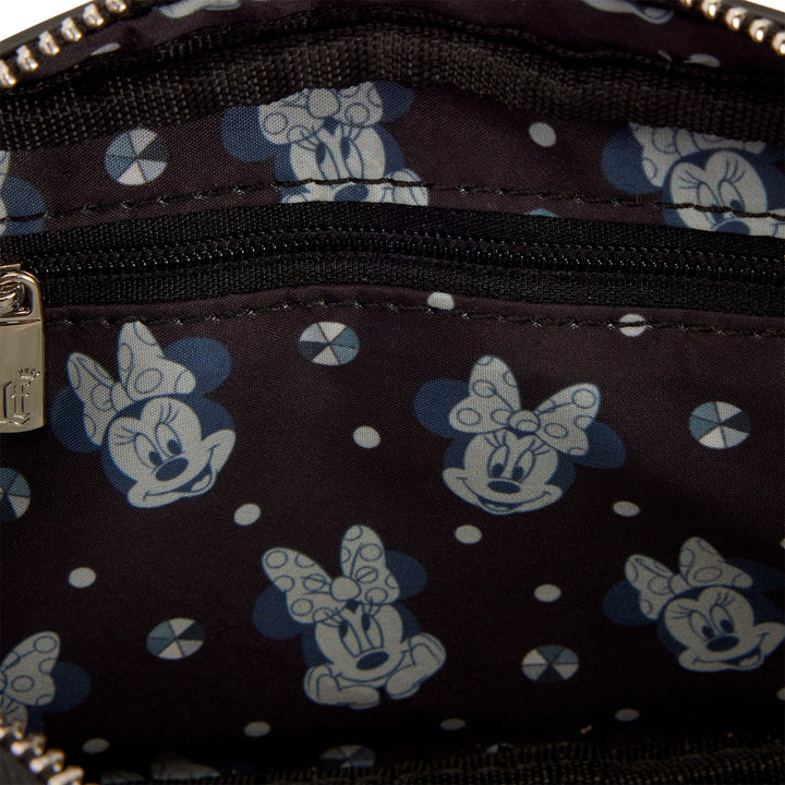 Loungefly Disney Minnie Mouse Studs & Chains Sling Crossbody Bag