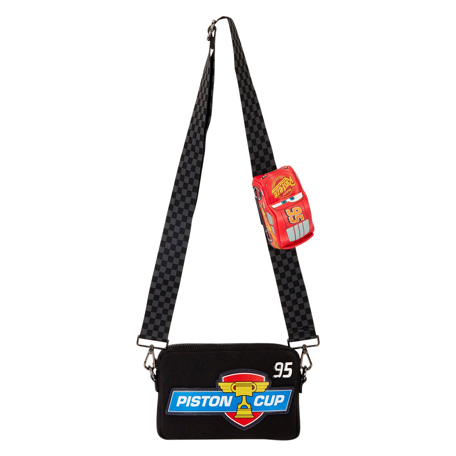 Loungefly Disney Pixar Cars 20th Anniversary Piston Cup Sling