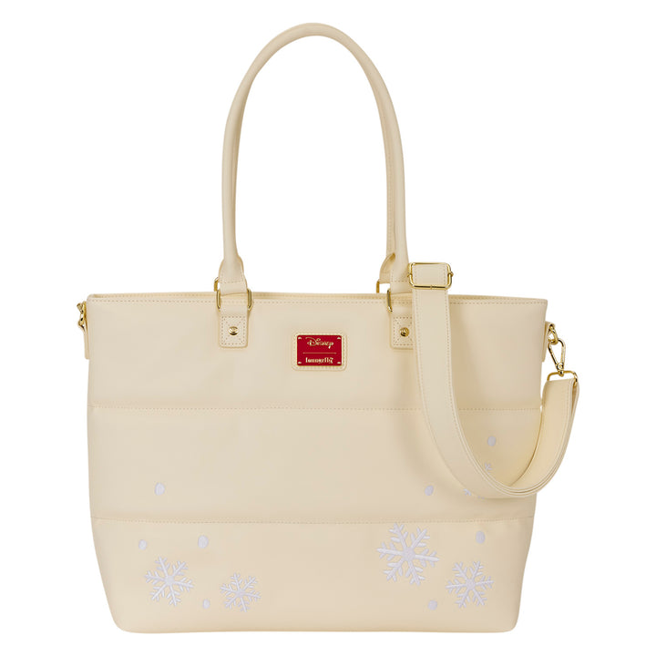 Loungefly Disney Mickey & Friends Puff Quilt Tote Bag