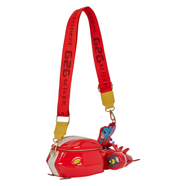 Loungefly Disney Lilo & Stitch Spaceship Figural Crossbody Bag