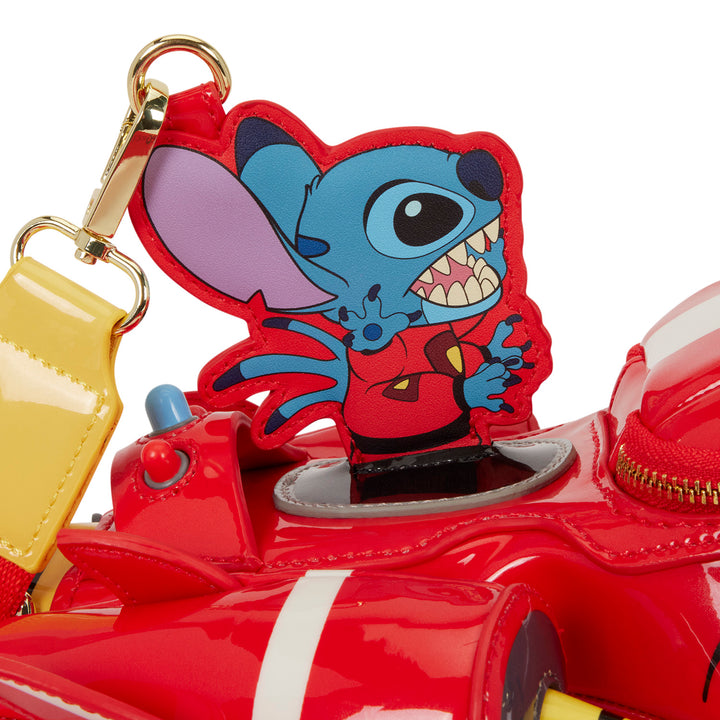Loungefly Disney Lilo & Stitch Spaceship Figural Crossbody Bag