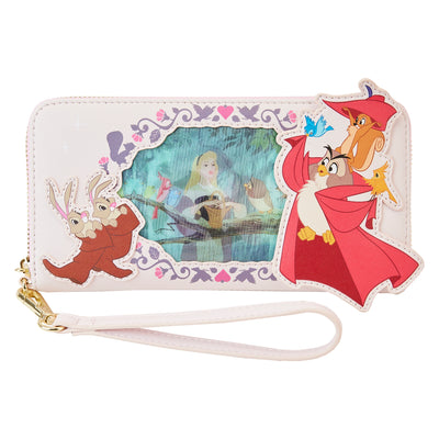 Disney Sleeping Beauty Aurora Princess Lenticular Series Wallet