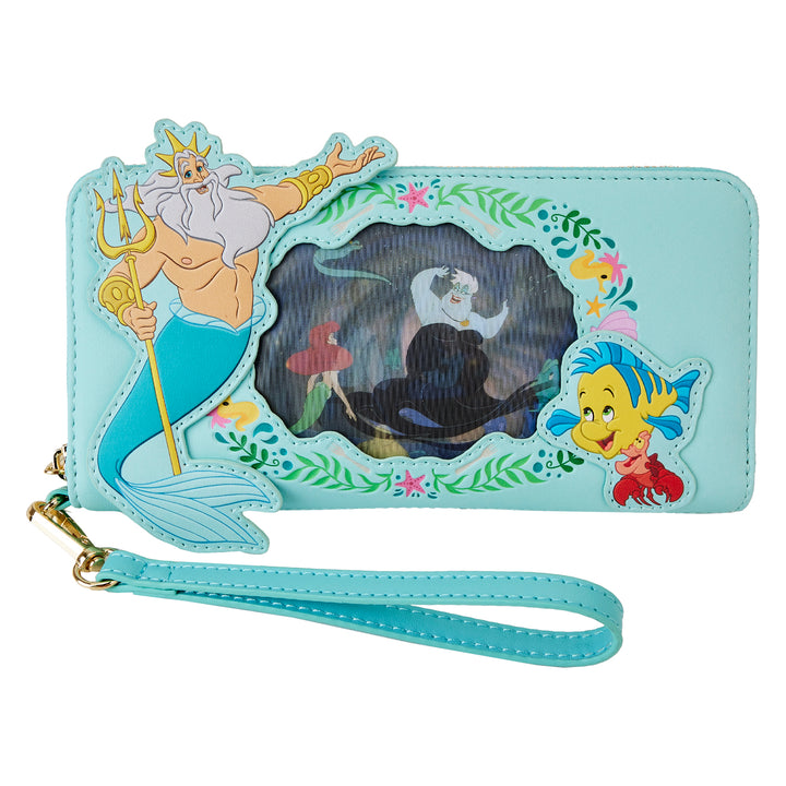 Disney The Little Mermaid Ariel Princess Lenticular Series Wallet