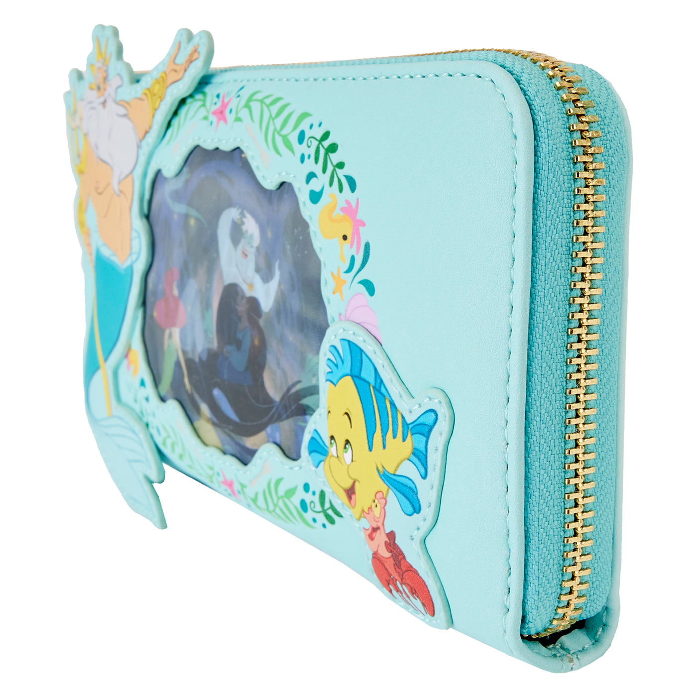 Disney The Little Mermaid Ariel Princess Lenticular Series Wallet