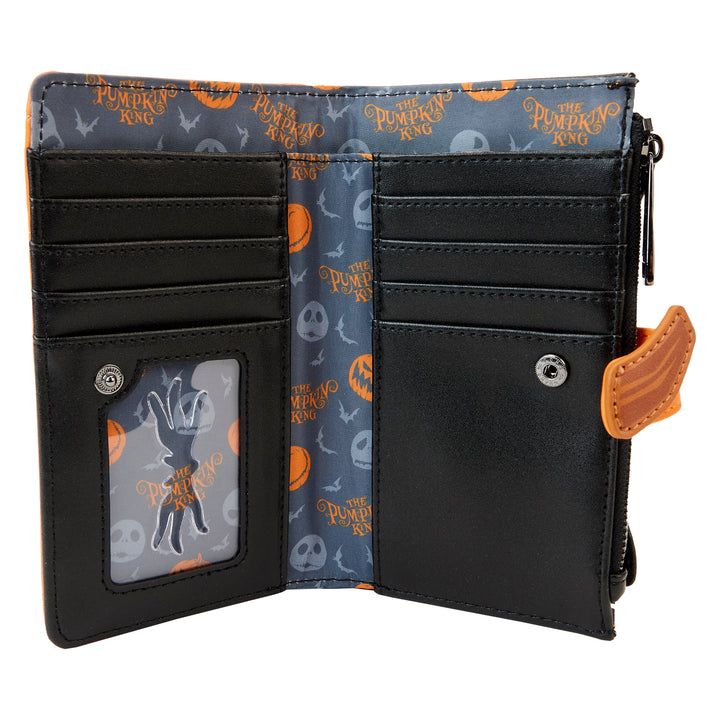 Disney Nightmare Before Christmas Jack Pumpkin Head Wallet