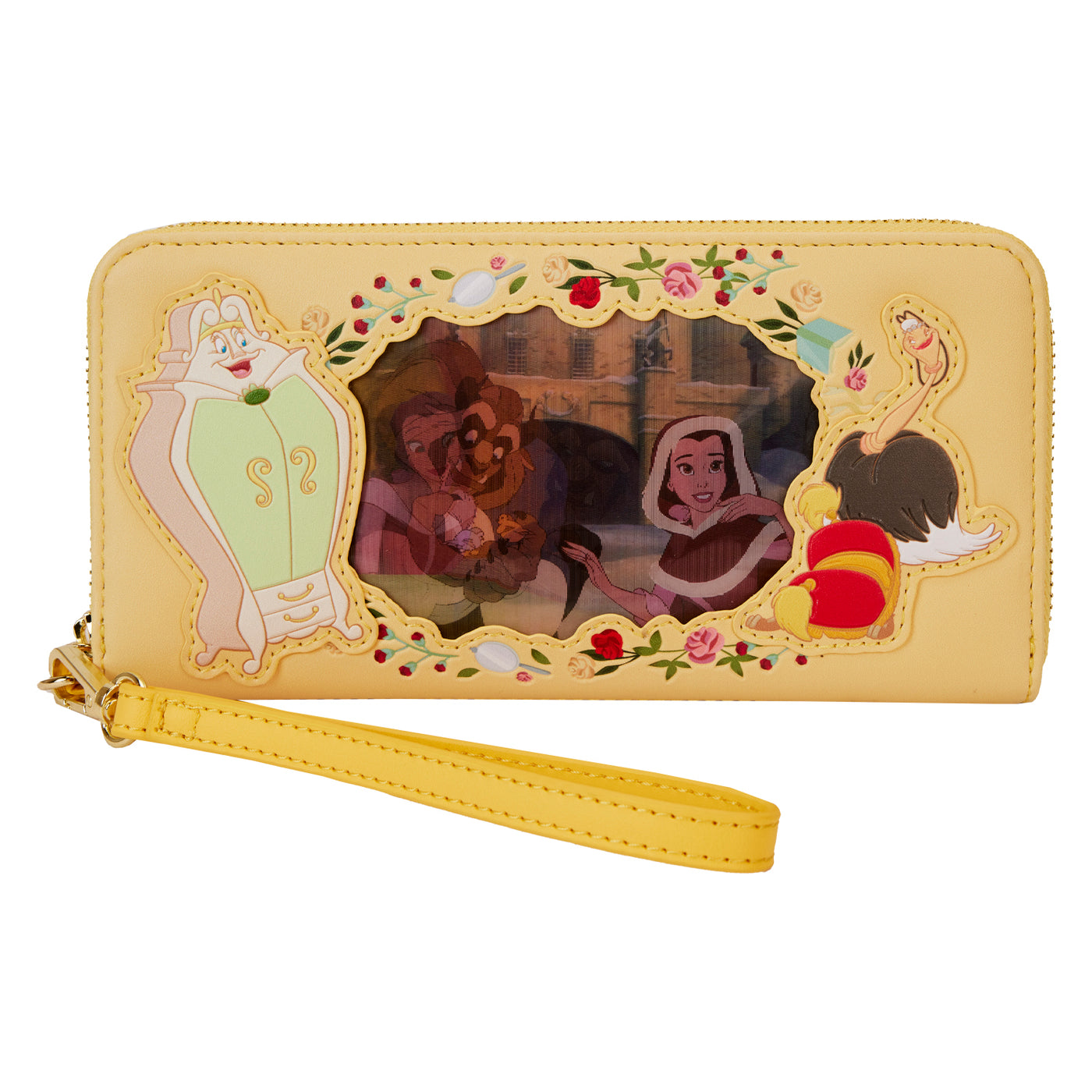 Loungefly Disney Princess The Beauty and the Beast Belle Lenticular Wallet Wristlet