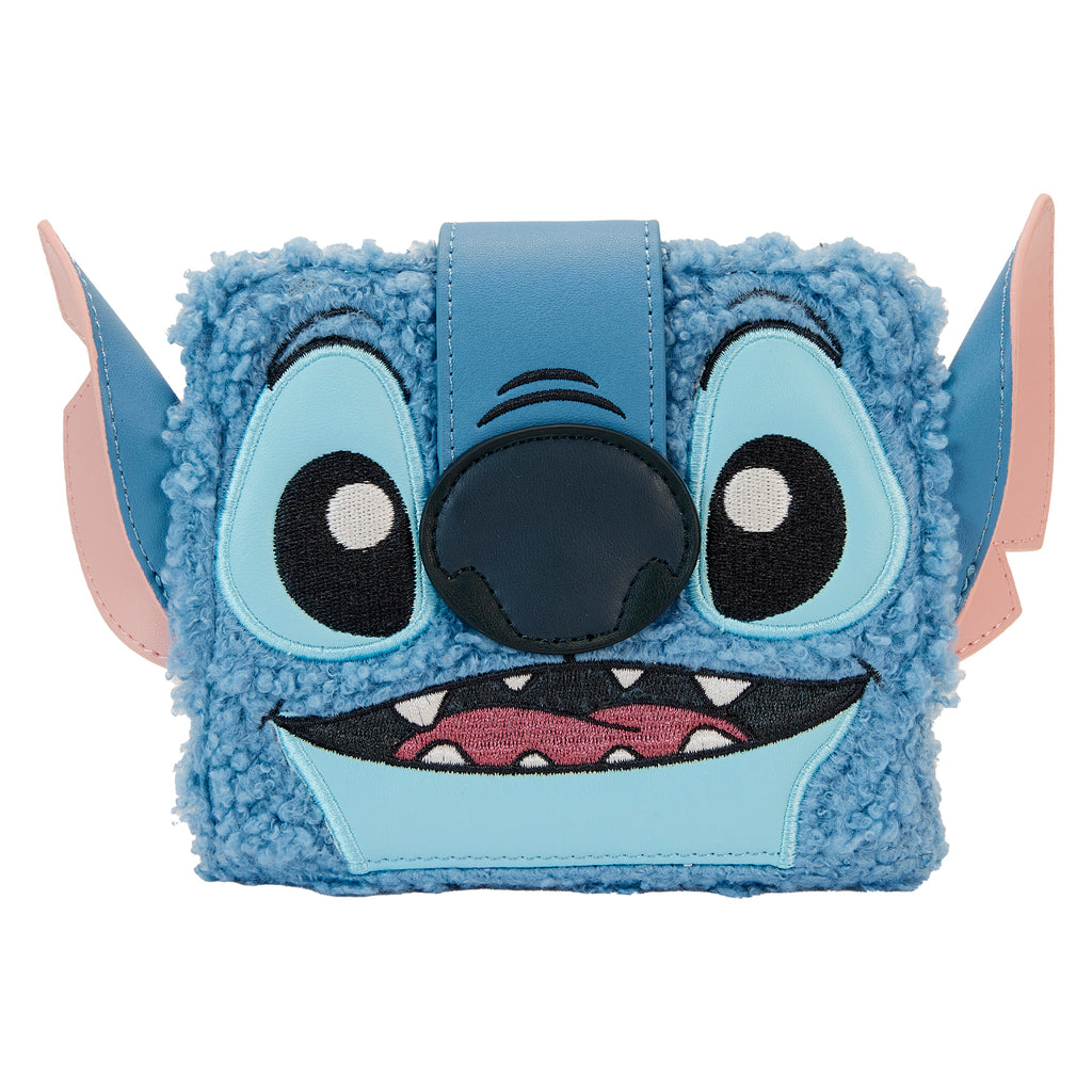 Loungefly Disney Stitch Plush Pocket Mini Backpack - PREORDER