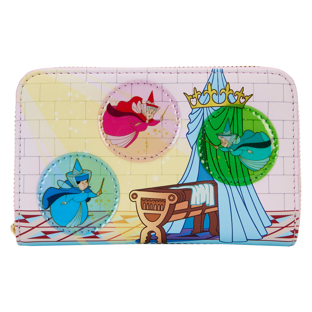 Disney Sleeping Beauty Stained Glass Castle Wallet