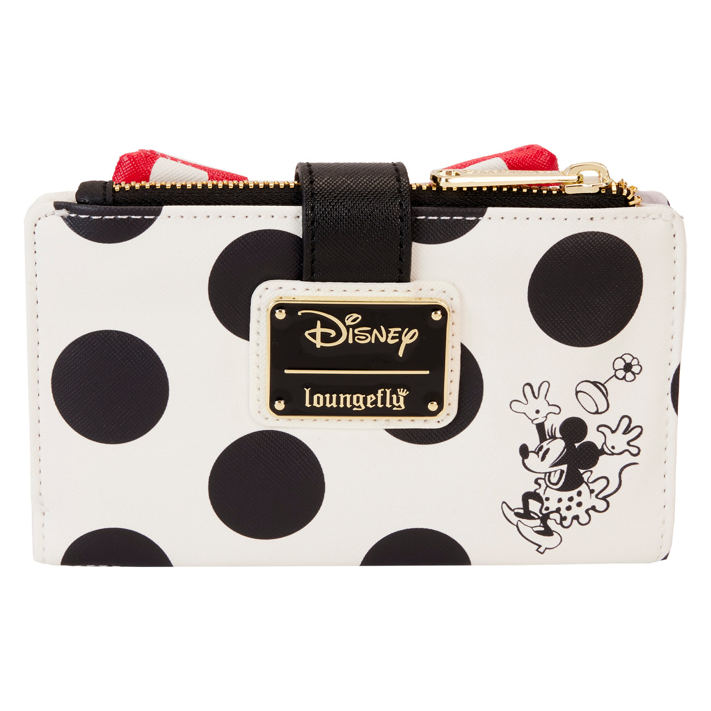 Loungefly Disney Minnie Rocks the Dots Classic Wallet