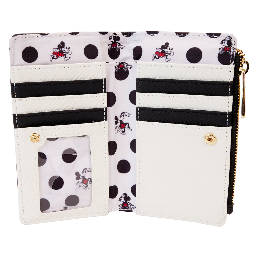 Loungefly Disney Minnie Rocks the Dots Classic Wallet