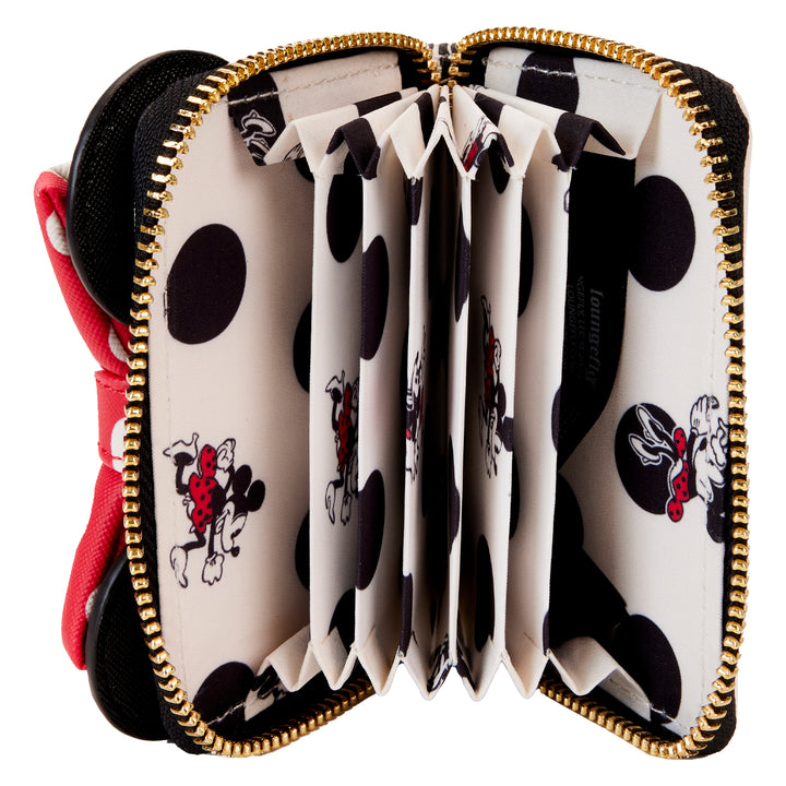 Loungefly Disney Minnie Rocks the Dots Classic Cardholder