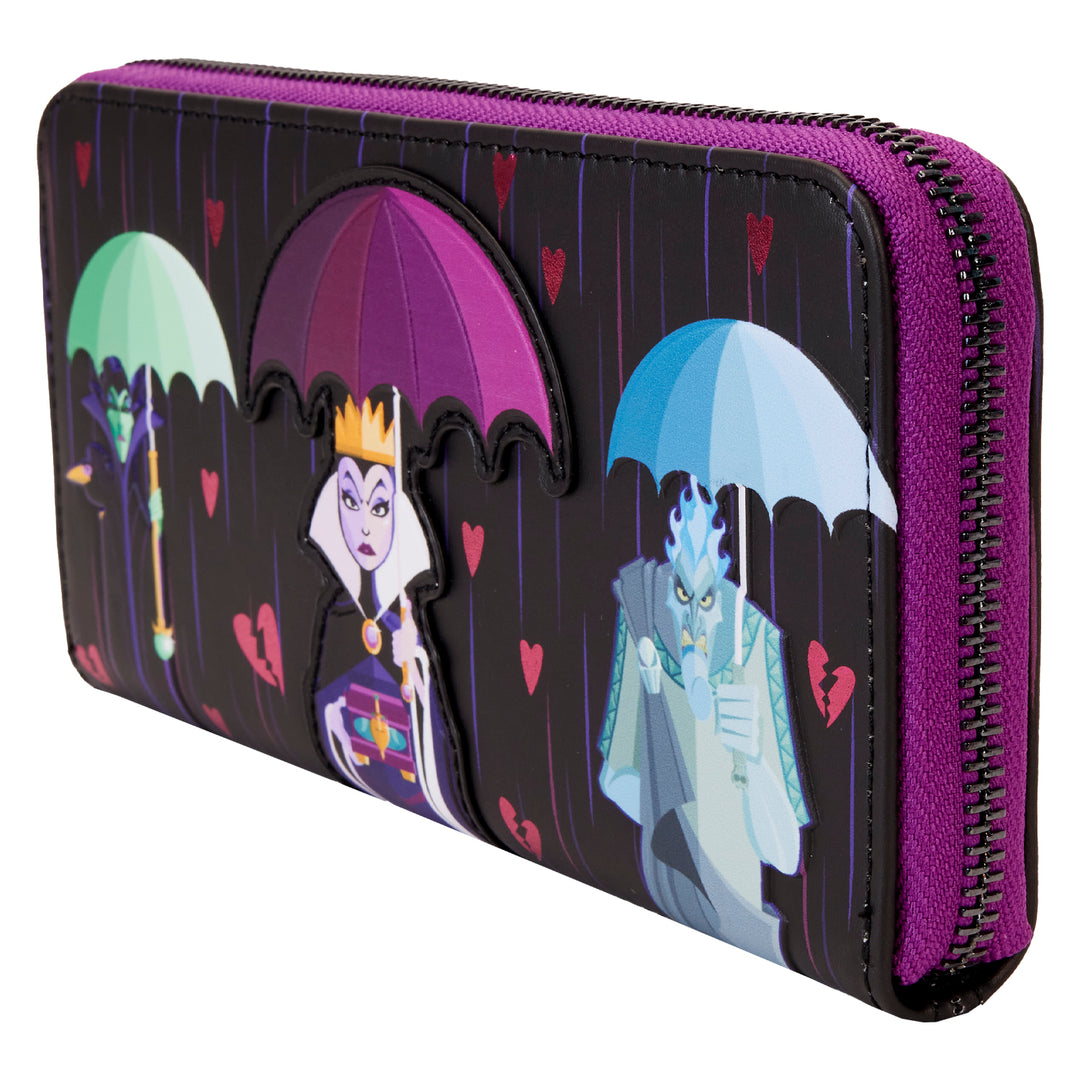 Disney Villains Curse Your Hearts Wristlet Wallet