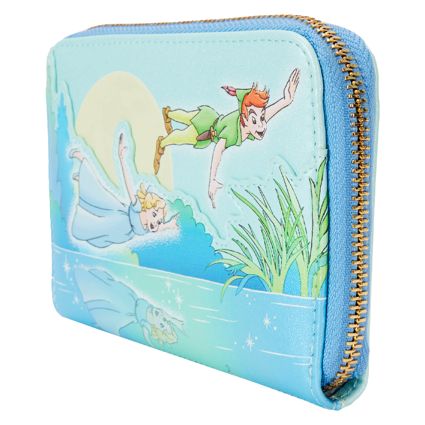 Loungefly Disney Peter Pan You Can Fly Glow in the Dark Wallet