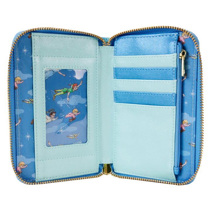 Loungefly Disney Peter Pan You Can Fly Glow in the Dark Wallet