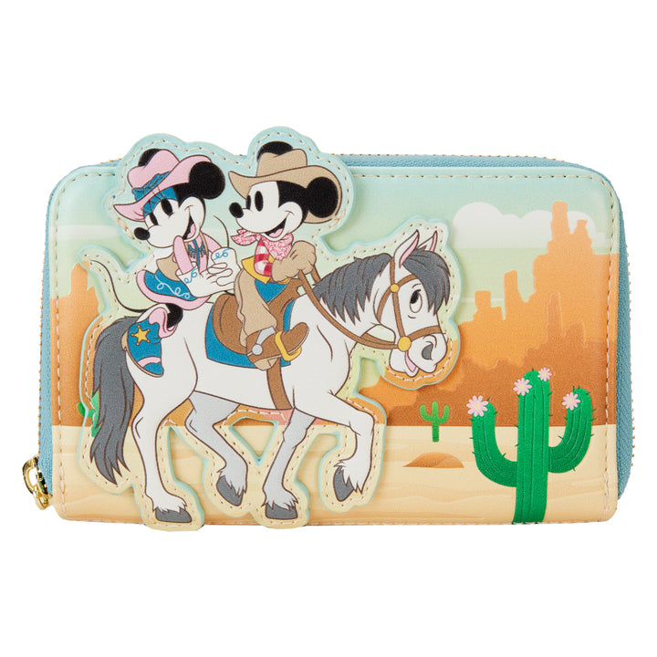 Loungefly Disney Western Mickey & Minnie Wallet