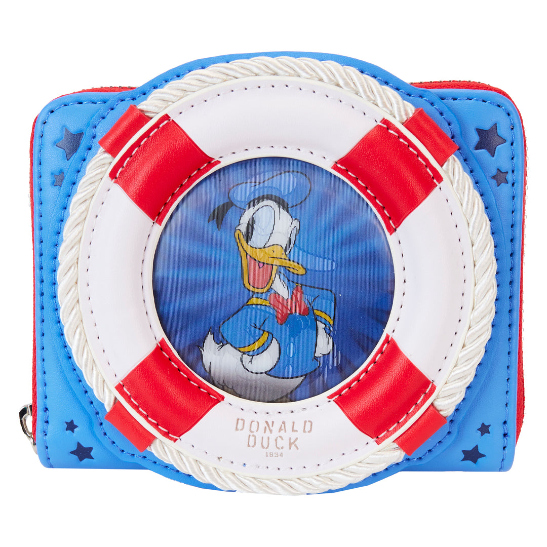 Loungefly Disney Donald Duck 90th Anniversary Wallet