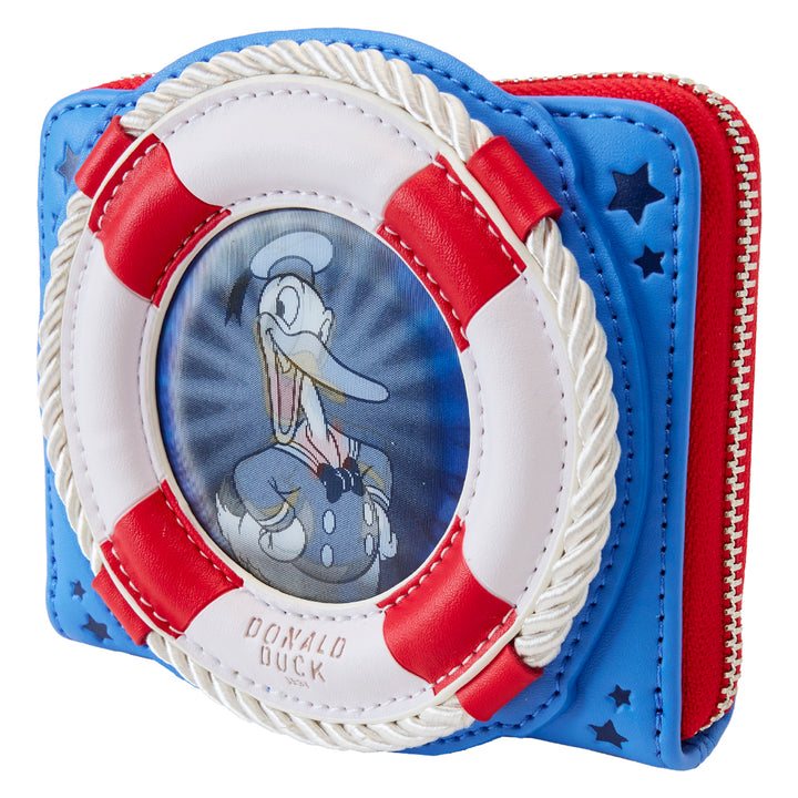 Loungefly Disney Donald Duck 90th Anniversary Wallet