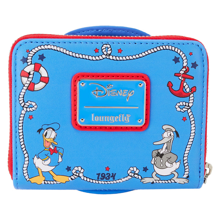 Loungefly Disney Donald Duck 90th Anniversary Wallet