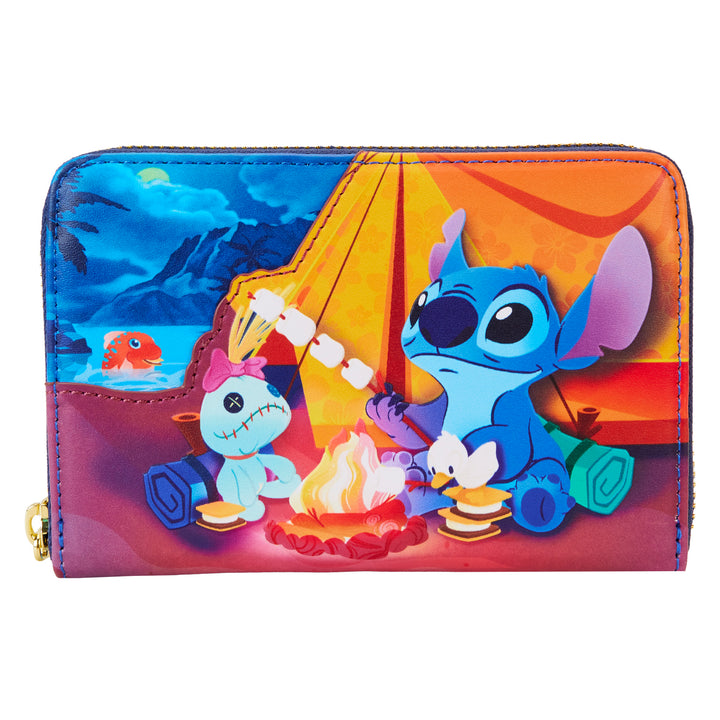 Loungefly Disney Lilo & Stitch Camping Cuties Wallet