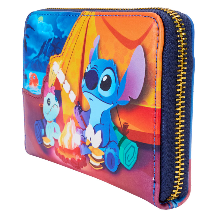 Loungefly Disney Lilo & Stitch Camping Cuties Wallet