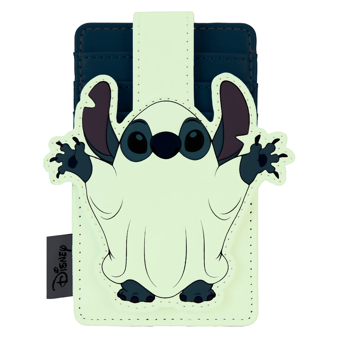 Loungefly Disney Stitch Ghost Glow in the Dark Cardholder