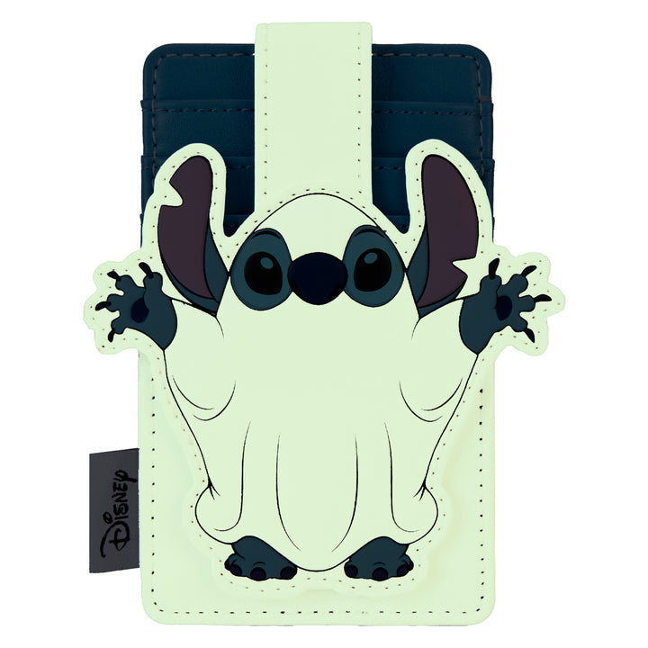 Loungefly Disney Stitch Ghost Glow in the Dark Cardholder