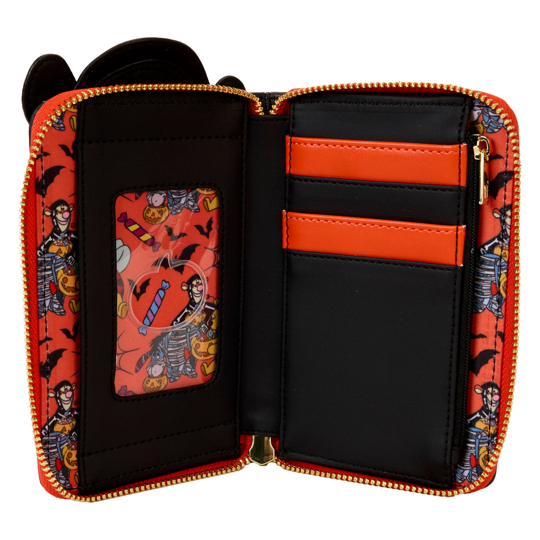 Loungefly Disney Winnie the Pooh Skeleton Tigger Glow in the Dark Wallet