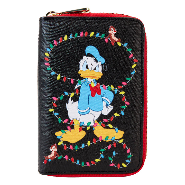 Loungefly Disney Donald Duck Wrapped in Lights Wallet