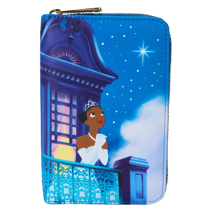 Loungefly Disney Princess and the Frog 15th Anniversary Glow in the Dark Wallet