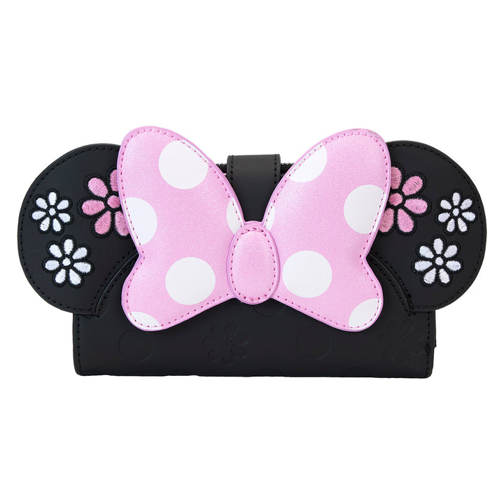 Loungefly Disney Minnie Rock the Dots Floral Wallet