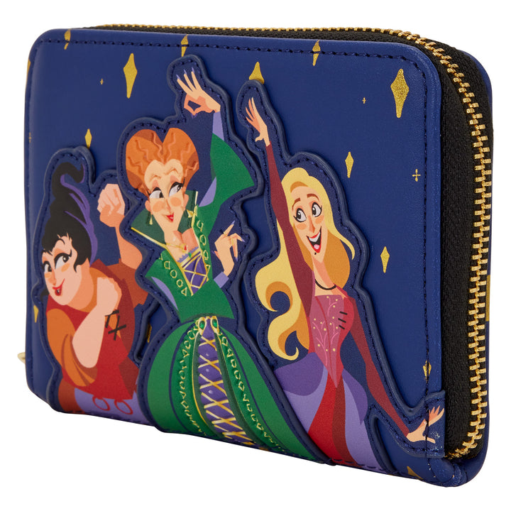 Loungefly Disney Hocus Pocus Sanderson Sisters Night Sky Wallet